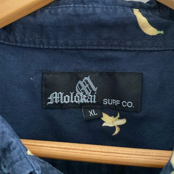 Men’s button down banana print shirt XL - Picture 4 of 6